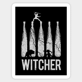 The Witcher - title silhouette (B) Sticker